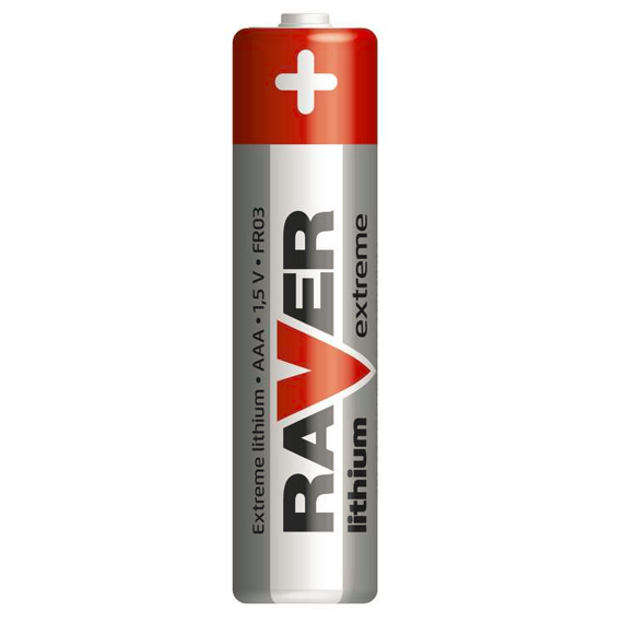 RAVER baterie AAA lithium B7811