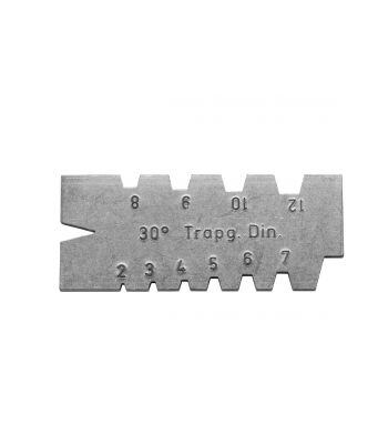 KINEX 1124 šablona pro trapézový závit 2-12mm, úhel 30°