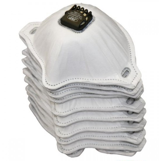 JSP FILTERSPEC PRO náhradní respirátor pro kombinované uzavřené brýle FFP2 (10ks) 0704008099999