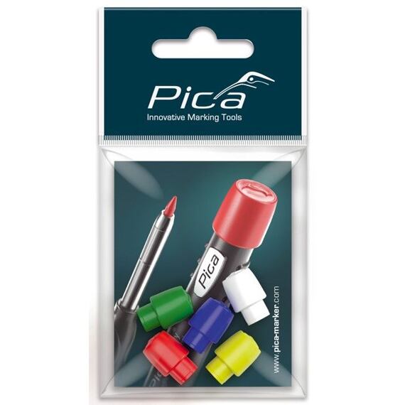PICA Dry náhradní víčka 5ks, mix barev