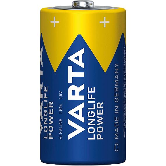 VARTA baterie malé MONO R14 alkalická LONGLIFE Power, 1710067