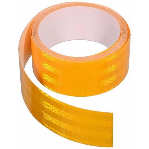 COMPASS páska reflex 5cm žlutá samolepící 01538 cena za 1m