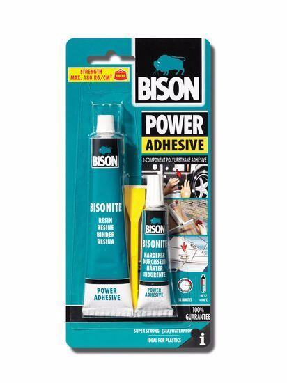 BISON 1902 Power Adhezive - Bisonite dvousložkové lepidlo 62,5ml 1187030