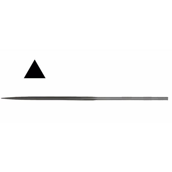 AJAX pilník jehlový trojúhelníkový 140/3 5*2 PJTn AJ21387-1430