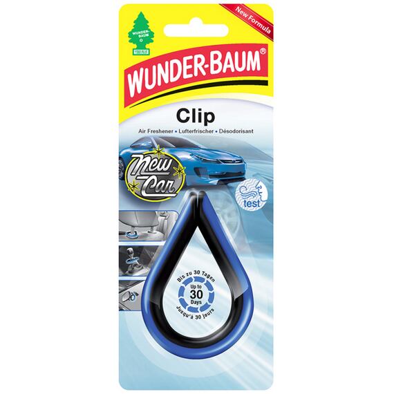 Wunder-baum vůně do auta Clip new car WB-67700