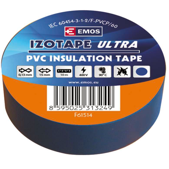 EMOS izolační páska 15mm/10m PVC modrá F61514