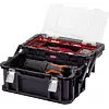 KETER kufr Smart Cantilever s organizérem 32*25*56cm, kovové uzávěry, vyjímatelné boxy