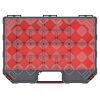 KISTENBERG skříňka TAGER CASE s 3-organizéry (krabičky), 415*290*290mm, KTC40306B