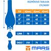 MARS lampa petrolejová s cylindrem 148/8" 32cm 0065
