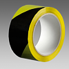 DEN BRAVEN páska lepící výstražná 50mm*66m žluto-černá Pravá B714RL