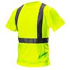 NEO triko reflexní s krátkým rukávem, vel.L, třída 2, norma EN ISO 20471, CE, 100% polyester, žluté