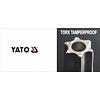YATO TORX tamper sada klíčů 9ks T10-50 YT-0511